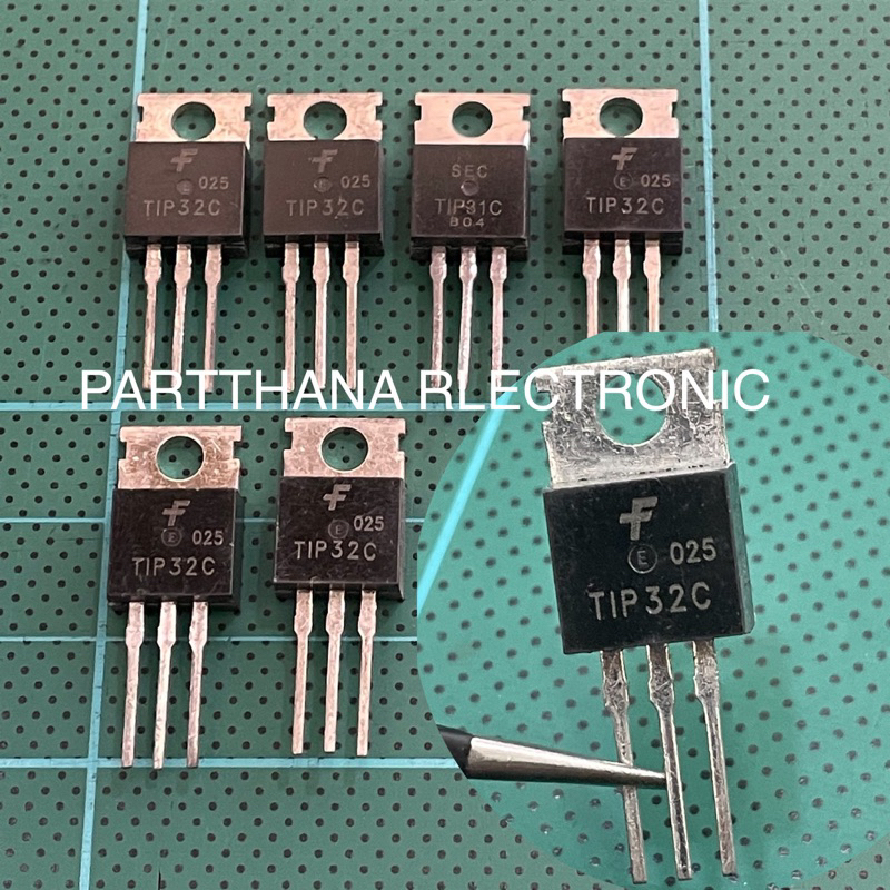 TIP32C 5A 100V PNP แพ็ค 5ตัว | Shopee Thailand