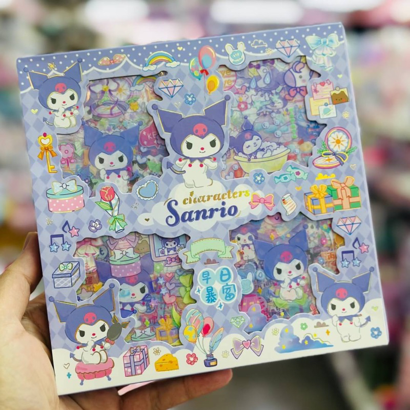 สติ๊กเกอร์กล่อง-sanrio-characters-รุ่นขายดี-เหลือ-2-ลายจ้า