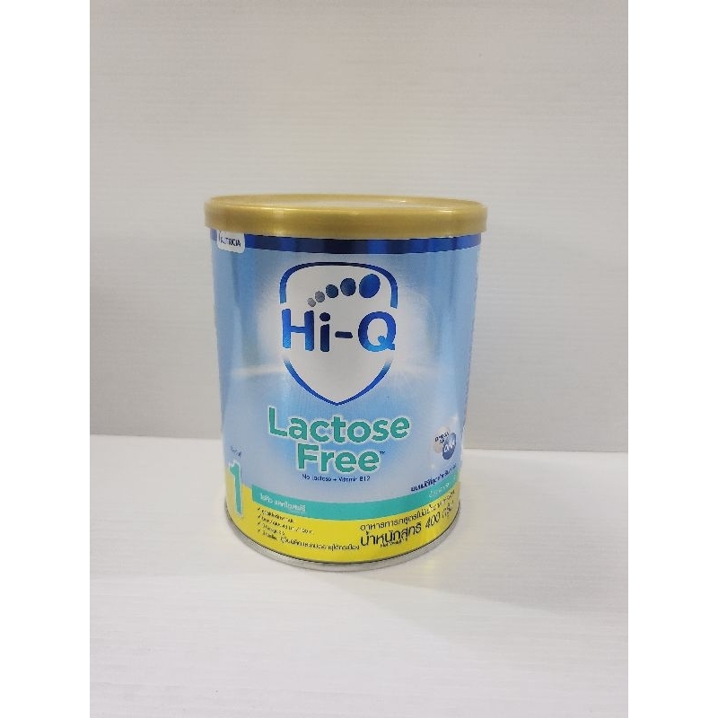 ไฮคิว-แลคโตสฟรี-ขนาด400กรัม-อาหารทารกสูตรไม่มีน้ำตาลแลคโตส