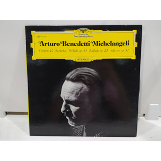 1LP Vinyl Records แผ่นเสียงไวนิล Arturo Benedetti Michelangeli  (J22D35)