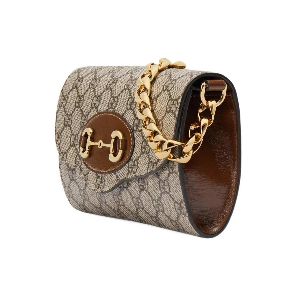 กุชชี่-gucci-horsebit-1955-women-shoulder-bag-กระเป๋าโซ่-กระเป๋ากุชชี่-กระเป๋าคลัทช์