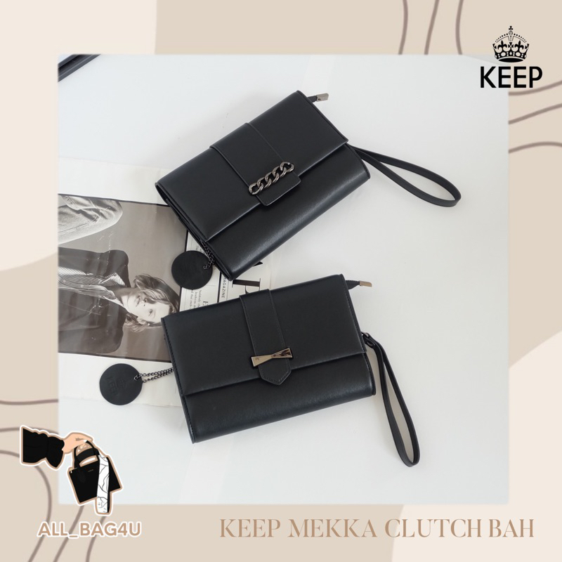 รับหิ้วของแท้จากshop-รุ่นใหม่-กระเป๋าคลัช-keep-bag-รุ่น-mekka-clutch-bag