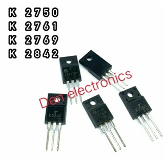 K2750 K2761 K2769 K2842  TO220 MOSFET N-Fet มอสเฟต ทรานซิสเตอร์ สินค้าพร้อมส่ง (ราคา1ตัว)