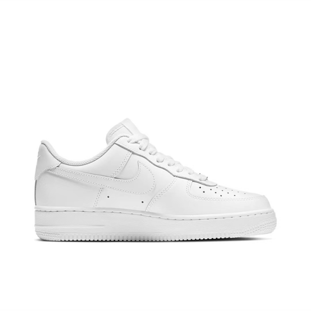 ยิงจริง-nike-air-force-107-low-classic-white-สีขาวคลาสสิค-รองเท้าผ้าใบ