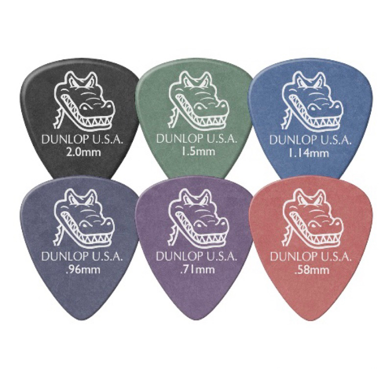 ปิ๊กกีต้าร์-jim-dunlop-รุ่น417r-gator-grip-guitar-pick