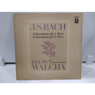 1LP Vinyl Records แผ่นเสียงไวนิล J.S.BACH 15 Inventions for 2-Parts   (E2A62)