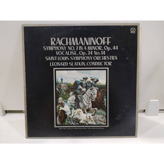 1LP Vinyl Records แผ่นเสียงไวนิล  RACHMANINOFF SYMPHONY NO. 3 IN A MINOR. Op. 44   (E2A58)