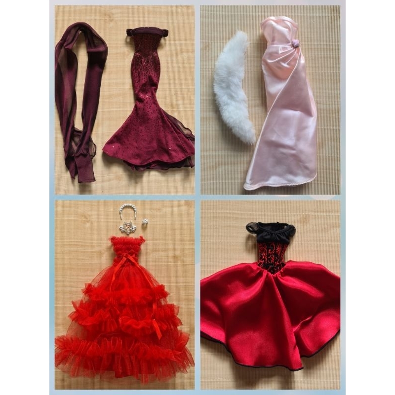 barbie-evening-dress-ขายชุดตุ๊กตาบาร์บี้-รุ่นสะสม-ชุดราตรี-สินค้าสวย-สภาพดี-พร้อมส่ง