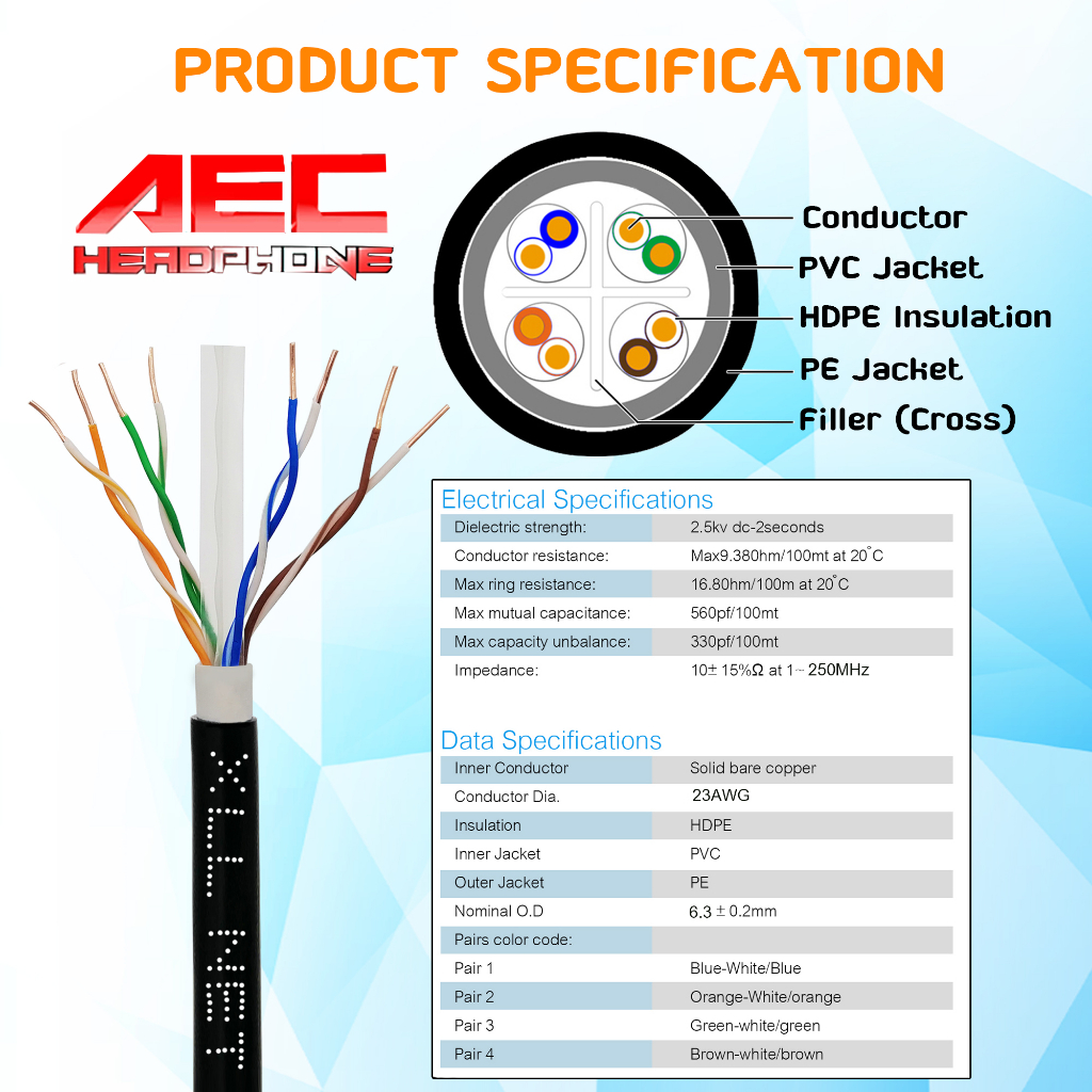 xll-network-cable-cat6-outdoor-utp-สำเร็จรูปพร้อมใช้งาน-co6