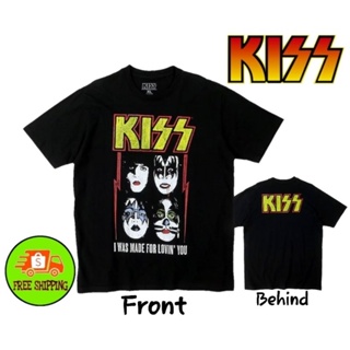 เสื้อยืด ลาย วงKiss 🎸 ลิขสิทธิ์แท้ (MX-029)