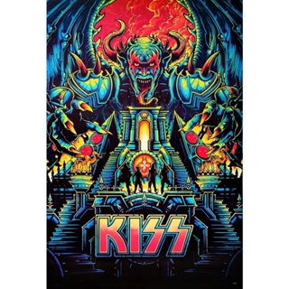 โปสเตอร์ วง Kiss คิส รูปใหม่ รูปภาพ วงดนตรี โปสเตอร์ ติดผนัง สวยๆ poster