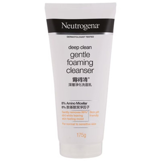 Neutrogen นูโทรจีนา ดีพ คลีน เจนเทิล โฟมมิ่ง คลีนเซอร์ 175 กรัม