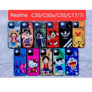 เคส มือถือลายการ์ตูน รุ่น Realme C55/C30/C30s/C17/7i