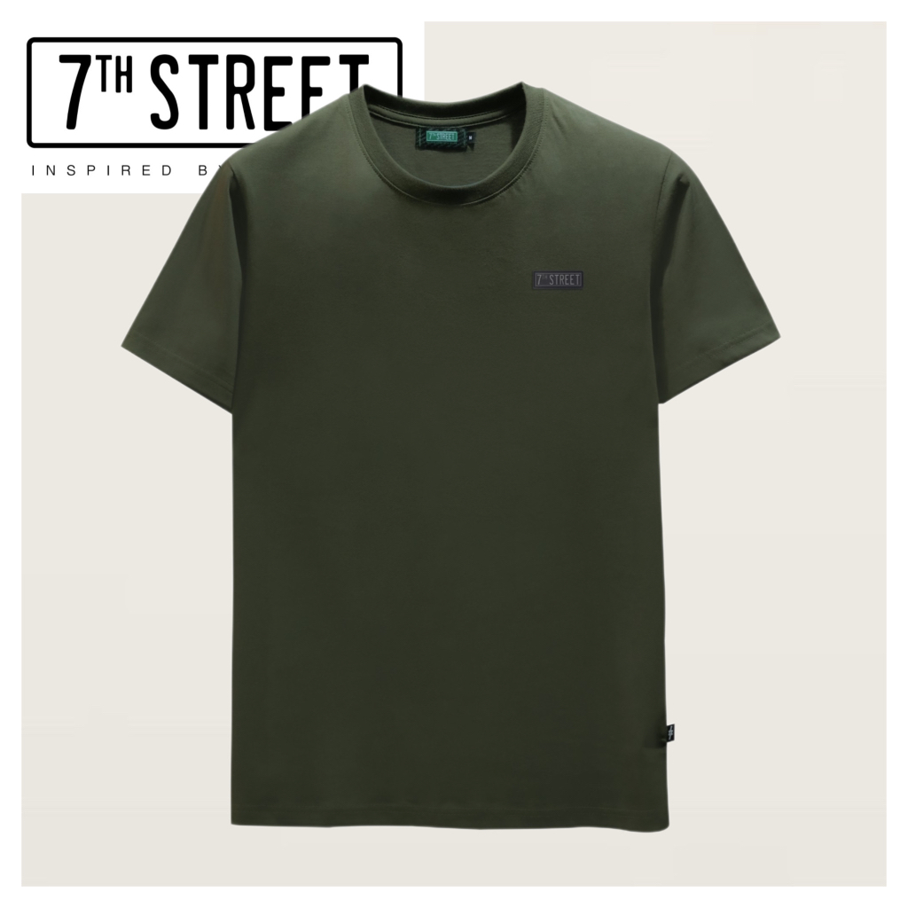 7th-street-เสื้อยืด-โลโก้ยาง-รุ่น-rlg007-โลโก้ยาง