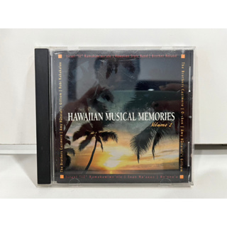 1 CD MUSIC ซีดีเพลงสากล    HAWAIIAN MUSICAL MEMORIES Volume 2    (M5A2)
