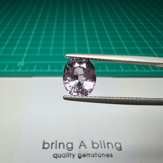 พลอย สปิเนล พม่า (Burma spinel) น้ำหนัก 2.50 ct (8.9x7.2x4.8mm) พลอยสวย ค่อนข้างสะอาด ไฟดี