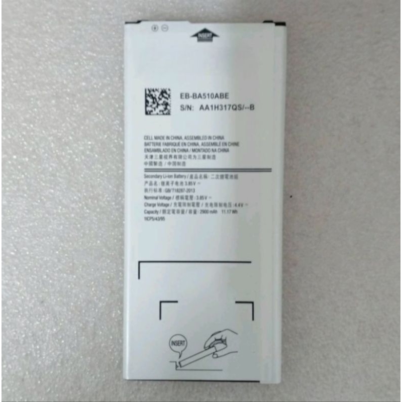 battery-a5-a510-แบตa5-a510-แบตเตอรี่โทรศัพท์เอ5-เอ510-แบตa5-แบตa510-2016-รับประกัน-6-เดือน