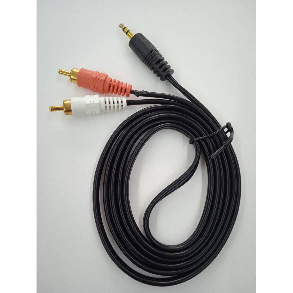 cable-ster-3-5mm-สายลำโพง-สายเสียง-สาย-1-ออก-2-ความยาว-1-5-เมตร-ใช้เพื่อต่อกับลำโพง-สายหนาสัญญานดีแข็งแรงทนทาน