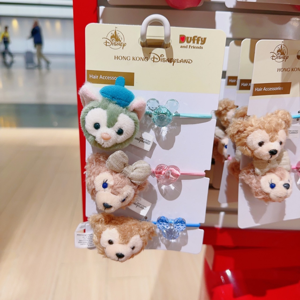 พร้อมส่ง-ยางรัดผม-ดัฟฟี่แอนด์เฟรน-duffy-and-friends-ของแท้จากฮ่องกงดิสนีย์แลนด์