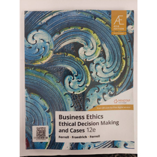 Chulabook(ศูนย์หนังสือจุฬาฯ)|c222หนังสือ9789814846394 BUSINESS ETHICS: ETHICAL DECISION MAKING AND CASES (ASIA EDITION)