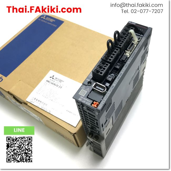 พร้อมส่ง-a-unused-mr-j4-60b-servo-amplifier-สเปค-ac200v-0-6kw-mitsubishi-66-007-565