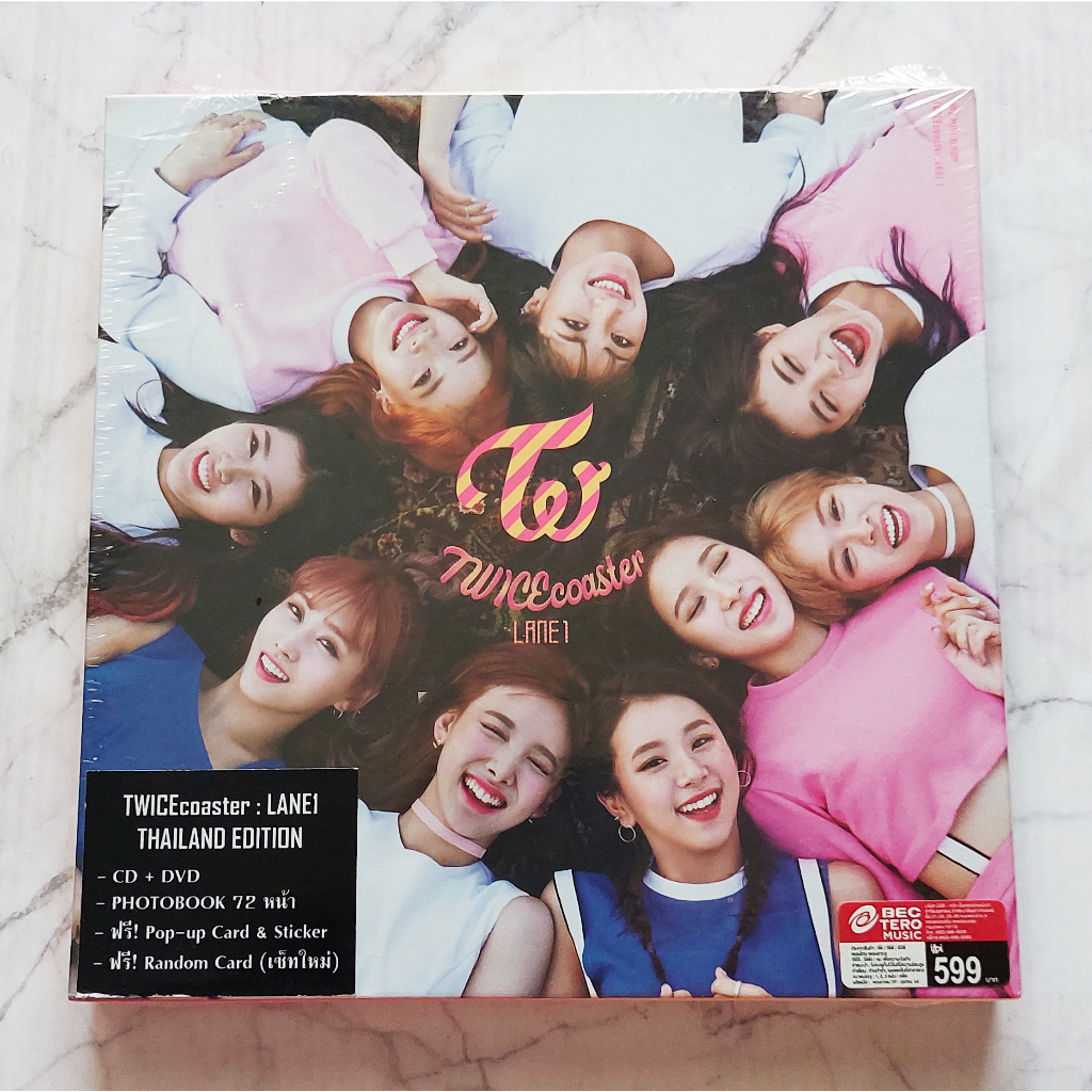 อัลบั้ม Twice Twicecoaster Lane 1 Album เวอร์ไทย แกะแล้ว ไม่มีการ์ด 
