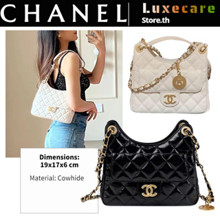 ชาแนล👜Chanel ถุง 23C Hobo Women/Shoulder Bag กระเป๋าโซ่/