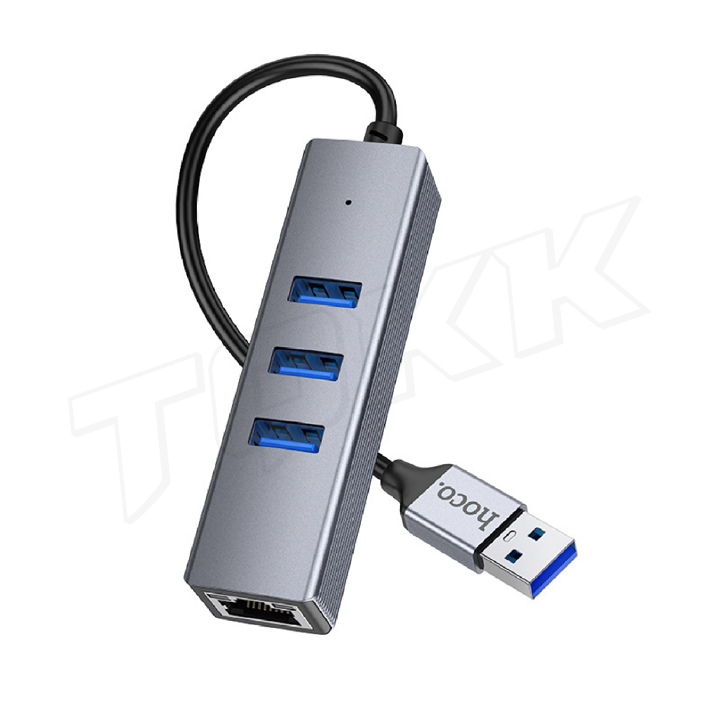 hoco-รุ่น-hb34-ตัวแปลง-4-in-1-สำหรับ-usb-type-c-gigabit-ethernet-adapter-อะแดปเตอร์-1000mbps-สายชาร์จ