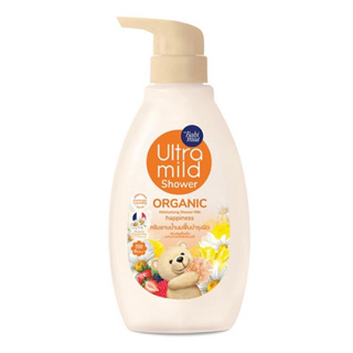 เบบี้มายด์ อัลตร้ามายด์ ออร์แกนิค ชาวเวอร์ มิลค์ แฮปปี้เนส | Babi Mild Ultra mild Shower Milk happiness 380ml