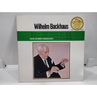 1LP Vinyl Records แผ่นเสียงไวนิล Wilhelm Backhaus    (E8D81)