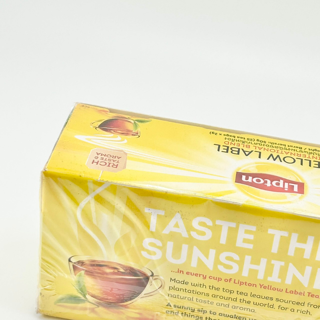 lipton-yellow-label-tea-2-g-25-50-g-เยลโลว์-เลเบล-ที-แบ็ก-ชาผงชนิดซองฉลากสีเหลือง-ตรา-ลิปตัน-2-ก-25-50-ก