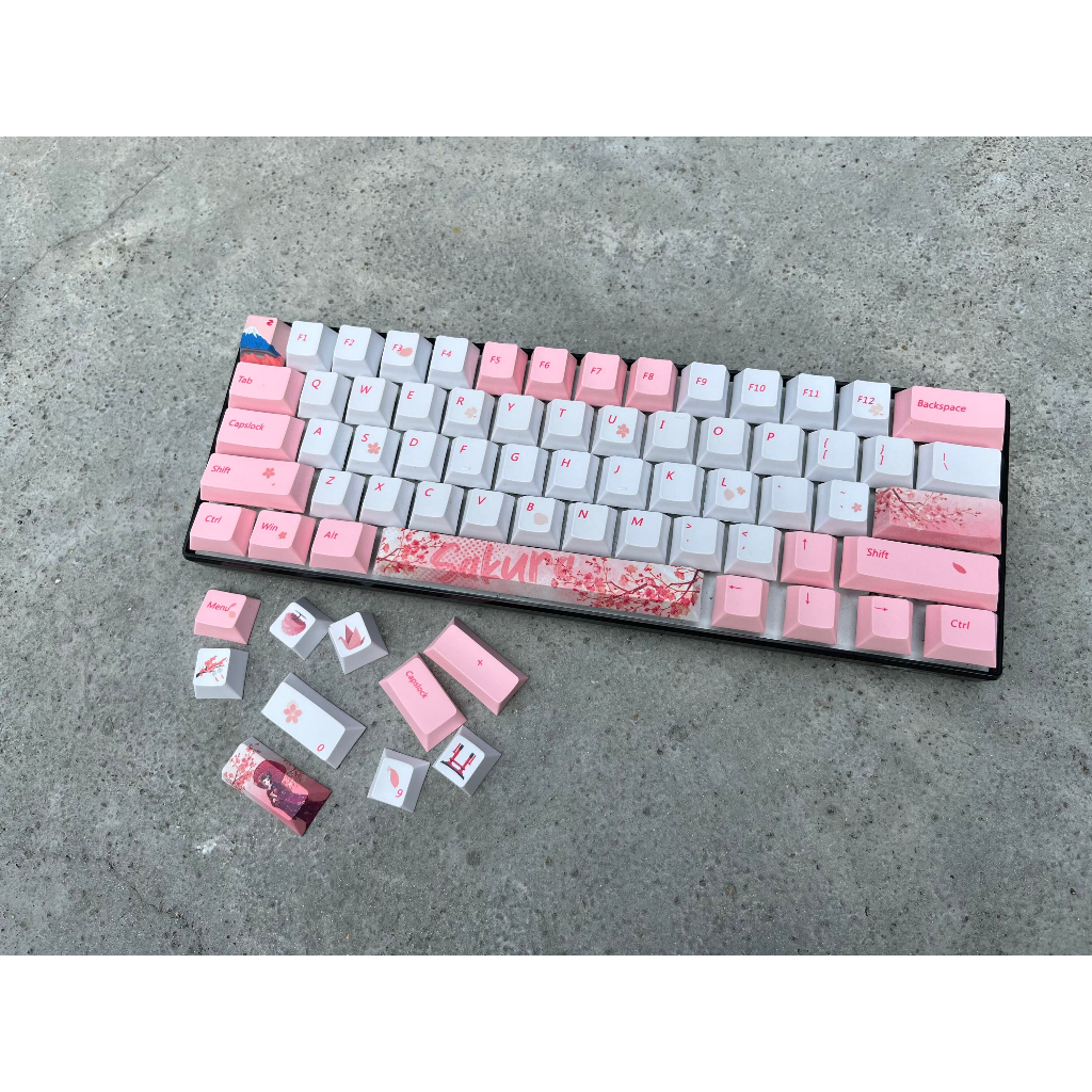 Keycaps Graphic คีย์แคปลายกราฟฟิค คีย์แคปลายการ์ตูน [G7123] คีย์แคปแต่ง ...