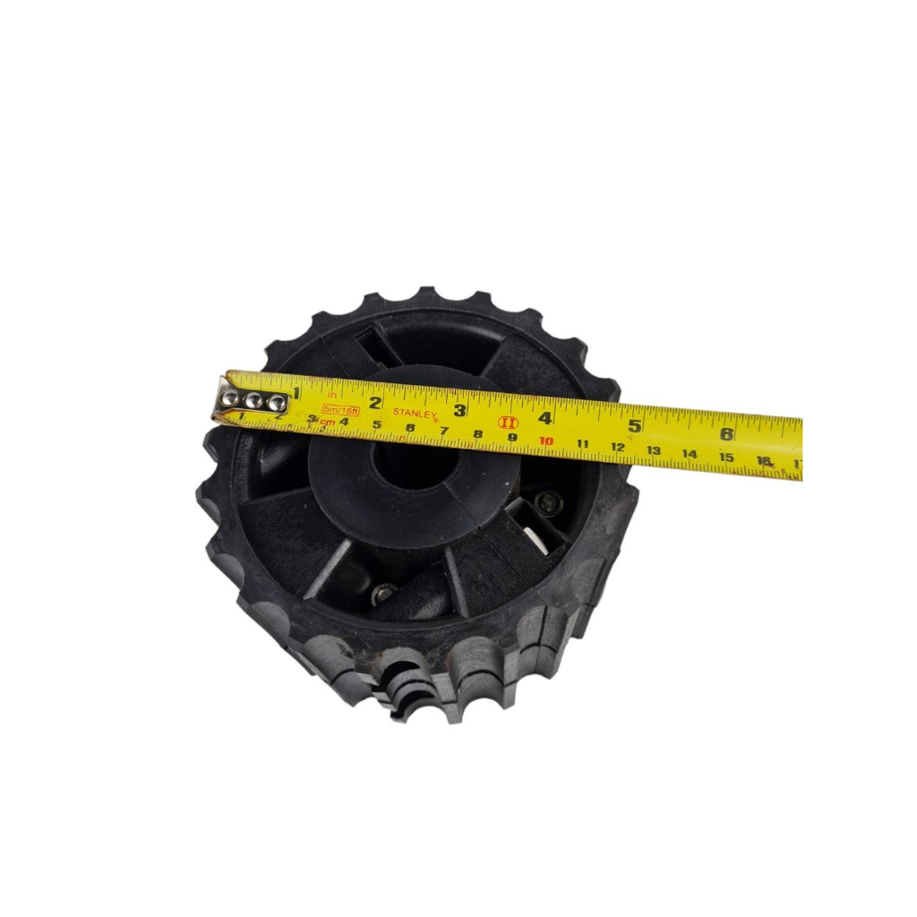 har821-injection-sprocket-split-type-teeth-21-diameter-129-mm-nylon-material-round-bore-25-mm-with-8x4-keyway