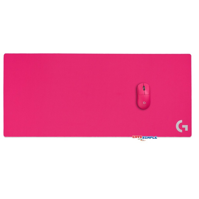 แผ่นรองเม้าส์-logitech-g840-xl-magenta-mousepad