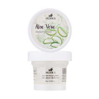 Morika ครีมพอกหน้าสูตรเข้มข้น Aloe Sleeping Mask 100 กรัม