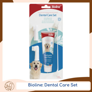 Bioline Dental Care Set ไบโอไลน์ชุดฝึกแปรงฟัน กลิ่นมิ้นท์ Mint 100g.