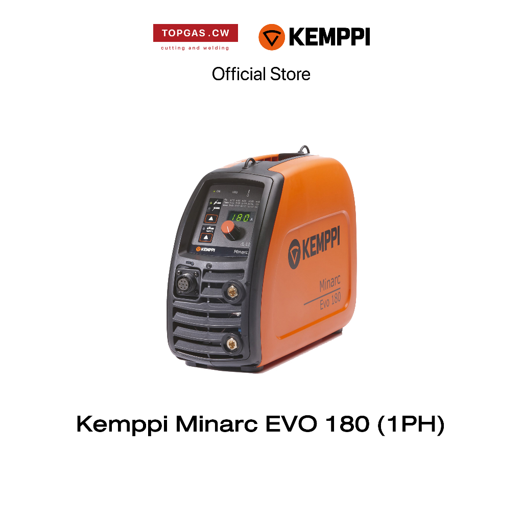 Kemppi Minarc EVO 180 1PH 230V MMA เครองเชอมไฟฟา ตเชอมไฟฟา