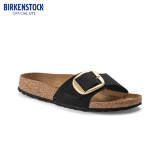 BIRKENSTOCK Madrid BB NU Black รองเท้าแตะ ผู้หญิง สีดำ รุ่น 1023342 (regular)