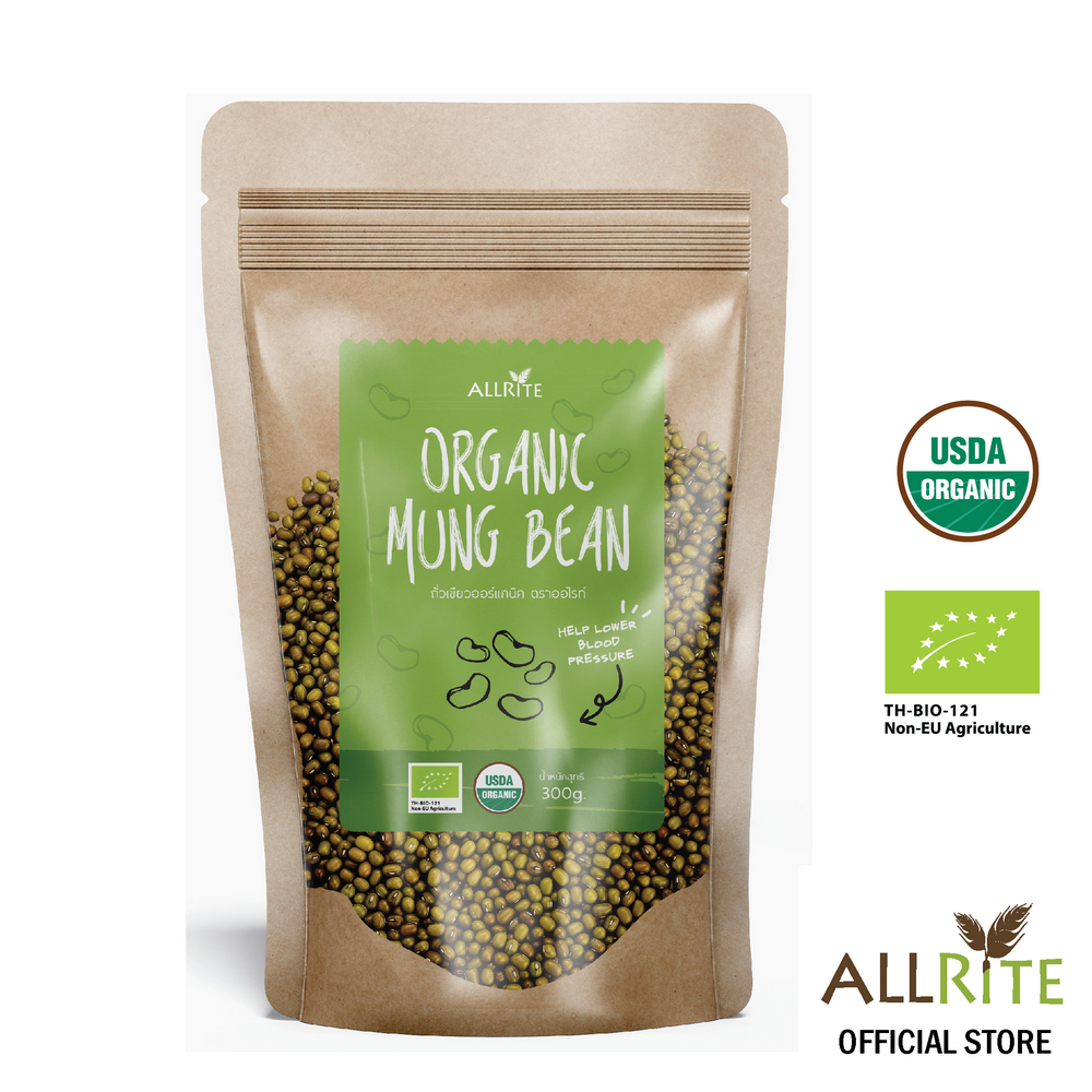 allrite-organic-mung-bean-300gram-ถั่วเขียวออร์แกนิค-ตราออไรท์-300กรัม