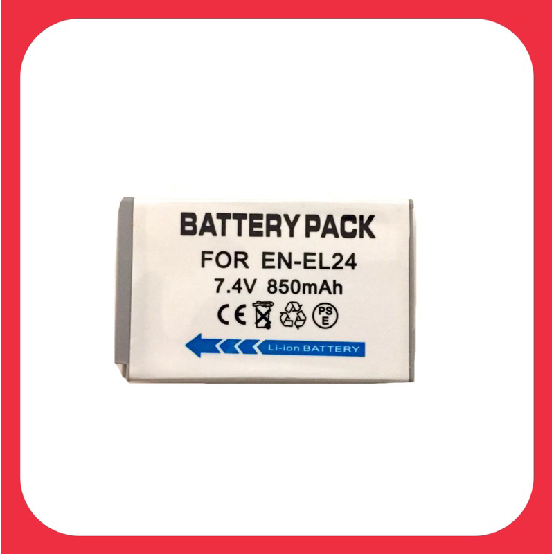 แบตเตอรี่-นิคอน-en-el24-nikon-battery-en-el24-แบตเตอรี่เทียบเท่าใช้กับกล้อง