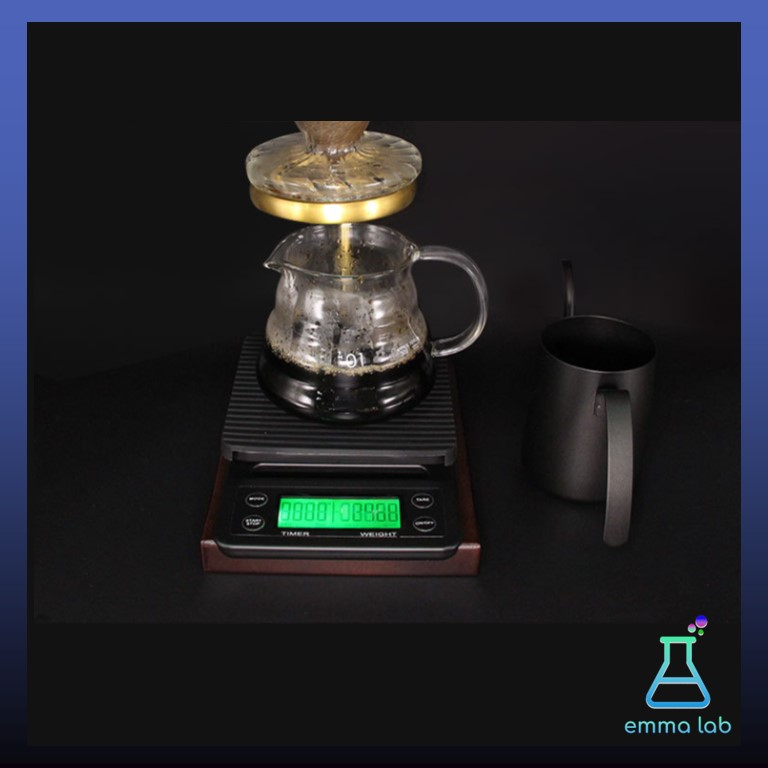 ตาชั่งดิจิตอล-จับเวลาได้-เครื่องชั่งกาแฟ-coffee-scale-3kg-0-1g-5kg-0-1g