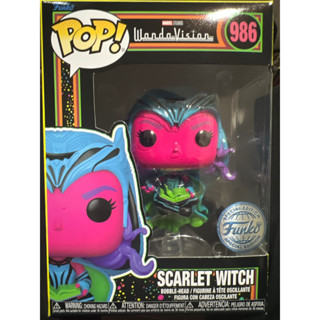 Funko Pop! Wandavision Scarlet Witch Blacklight มือหนึ่ง ของแท้