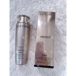 🌹 Lancome Absolue Rose 80 The Brightening And Revitalizing Toning Lotion 150 ml ให้ความชุ่มชื้น ต่อต้านริ้วรอย