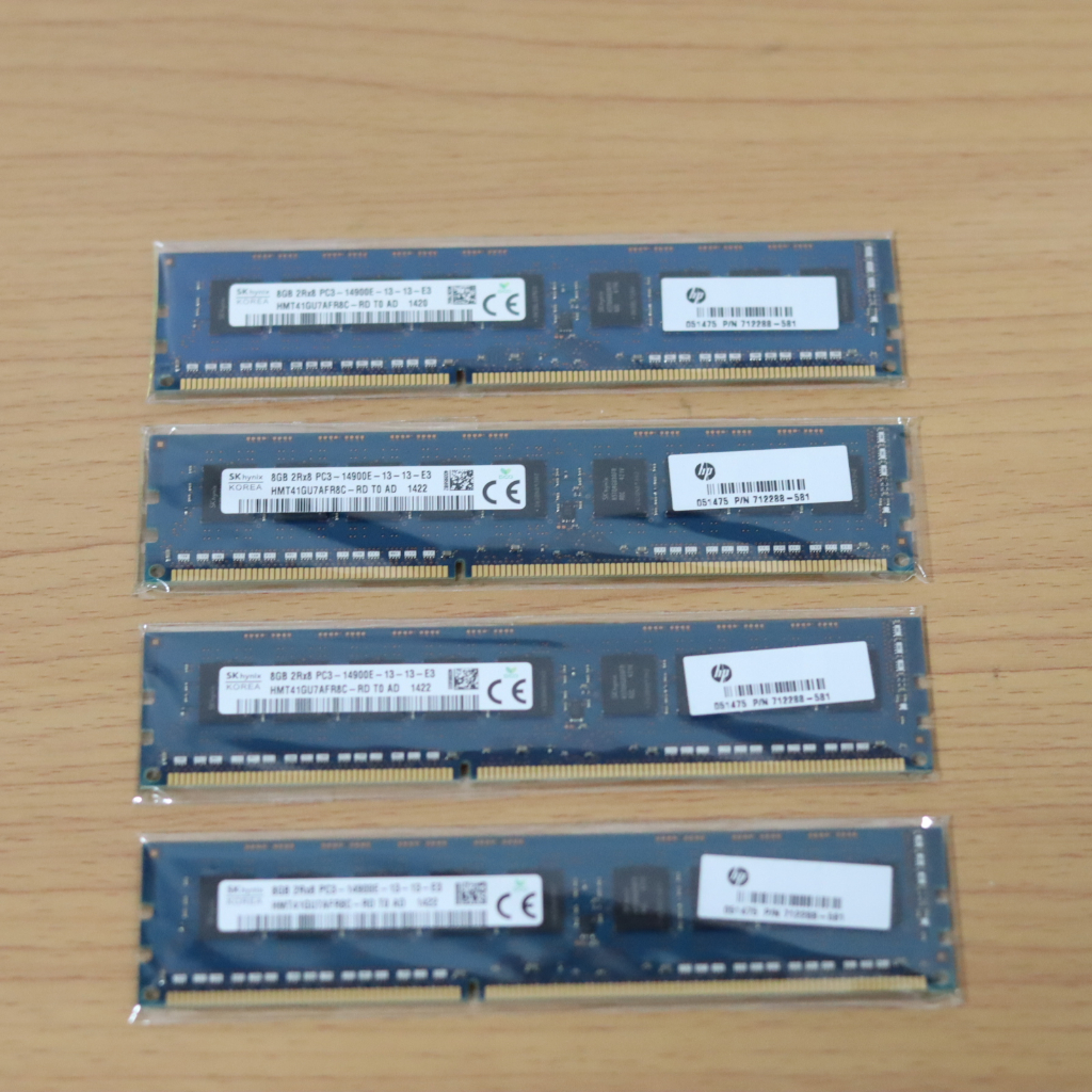RAM 8GB PC3-14900E แรมหน่วยความจํา DDR3 1866MHz ECC ไม่มีบัฟเฟอร์ ...