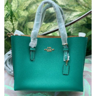 💚แท้💯 พร้อมส่ง💚COACH กระเป๋าสะพายข้าง C4084 MOLLIE TOTE 25 (IMSQK)