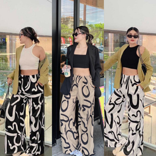 Graphic pants กางเกงขายาว