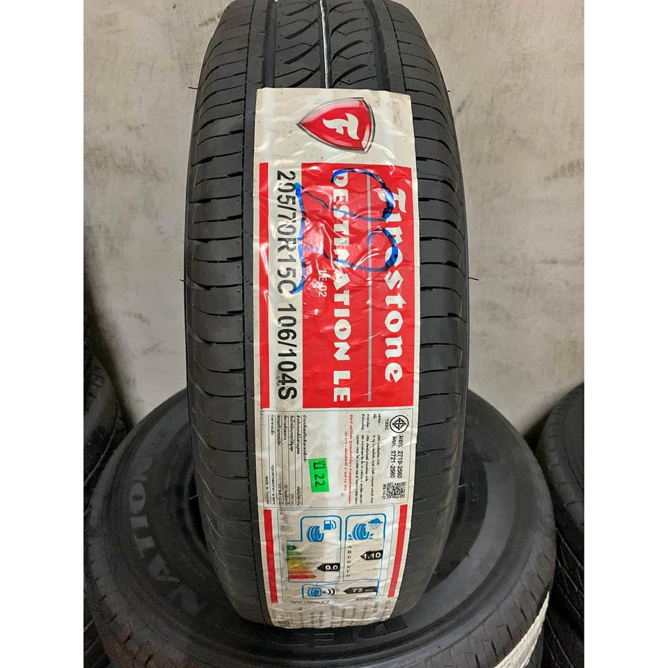 ยางรถยนต์Firestone 205/70R15 | Shopee Thailand