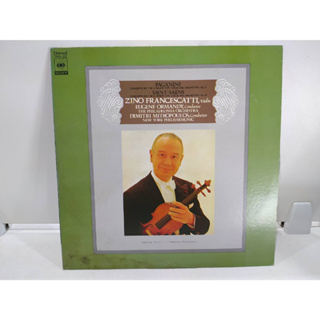 1LP Vinyl Records แผ่นเสียงไวนิล ZINO FRANCESCATTI, violin   (E14D88)