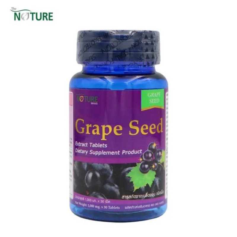 grape-seed-x-1-ขวด-30-เม็ด-เดอะ-เนเจอร์-the-nature-grape-seed-extract