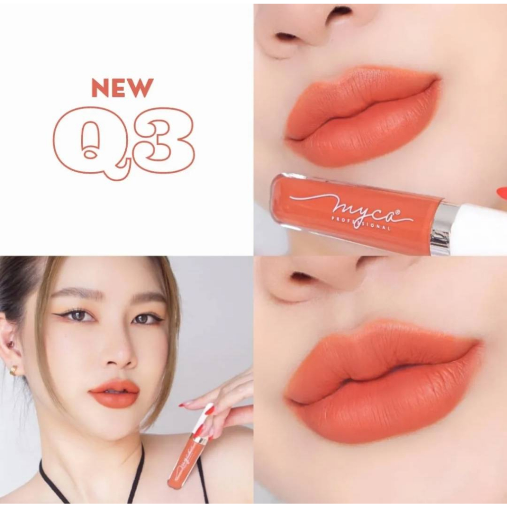 myca-lip-ของแท้-รับตรงบรษัท-ลิปเนื้อแมทเนื้อนุ่ม-ติดทน-กันน้ำ-ไม่ติดแมส-ของแท้พร้อมส่ง